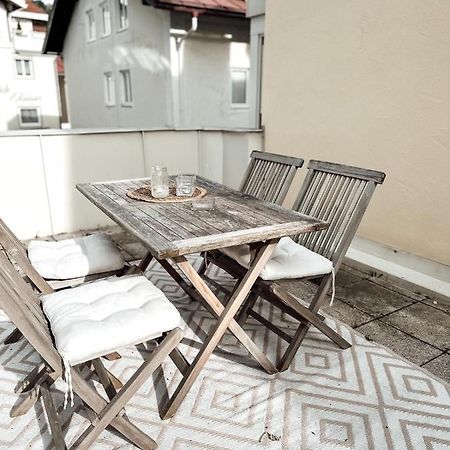 Zentrale Wohnung + Dachterrasse سونثوفن المظهر الخارجي الصورة