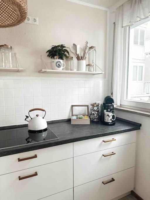 Zentrale Wohnung + Dachterrasse سونثوفن المظهر الخارجي الصورة