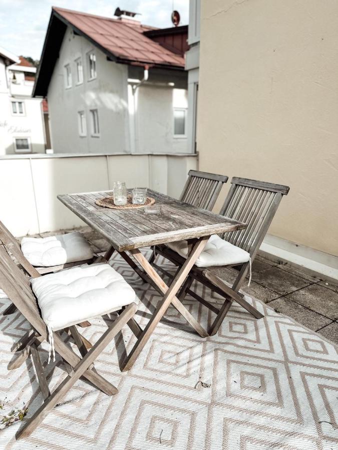Zentrale Wohnung + Dachterrasse سونثوفن المظهر الخارجي الصورة