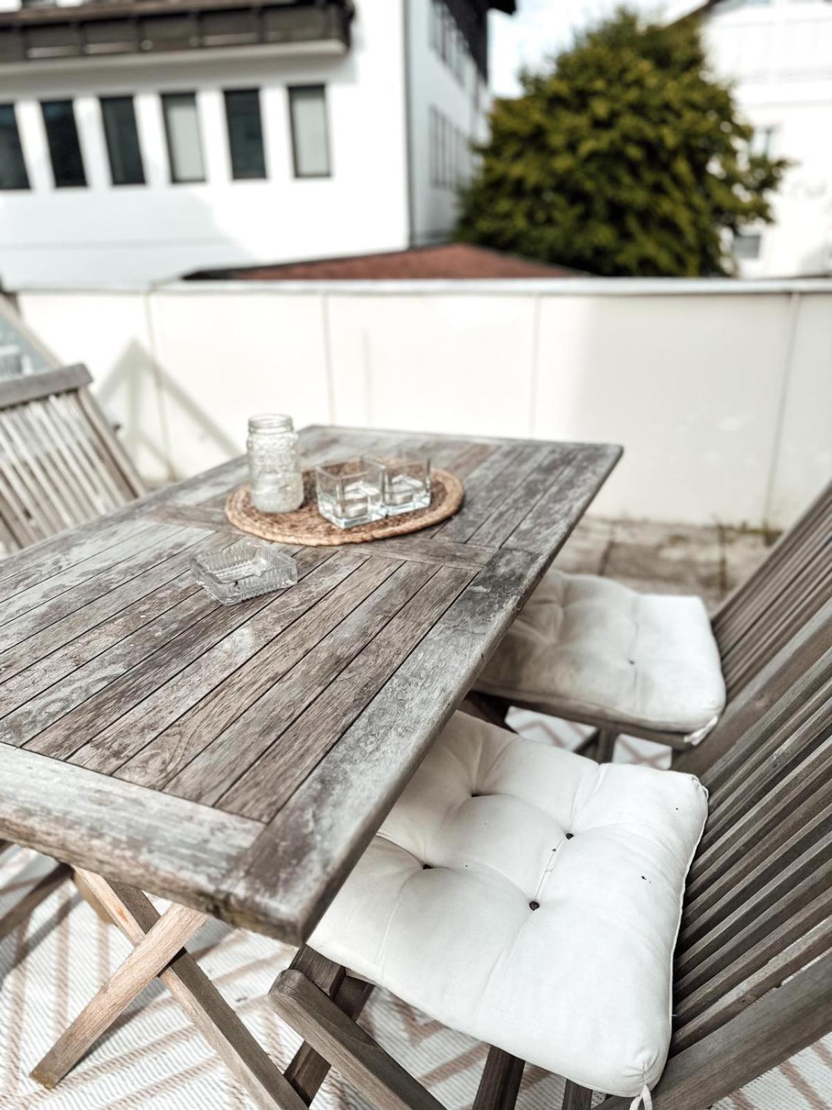 Zentrale Wohnung + Dachterrasse سونثوفن المظهر الخارجي الصورة